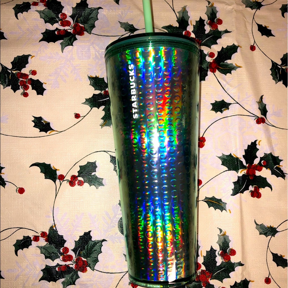 🌈 Starbucks holographic tumbler